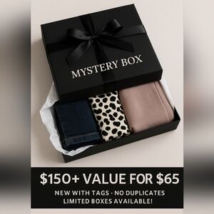 ✨ $65 Luxe Mystery Box – 5 New-with-Tags Items ✨
